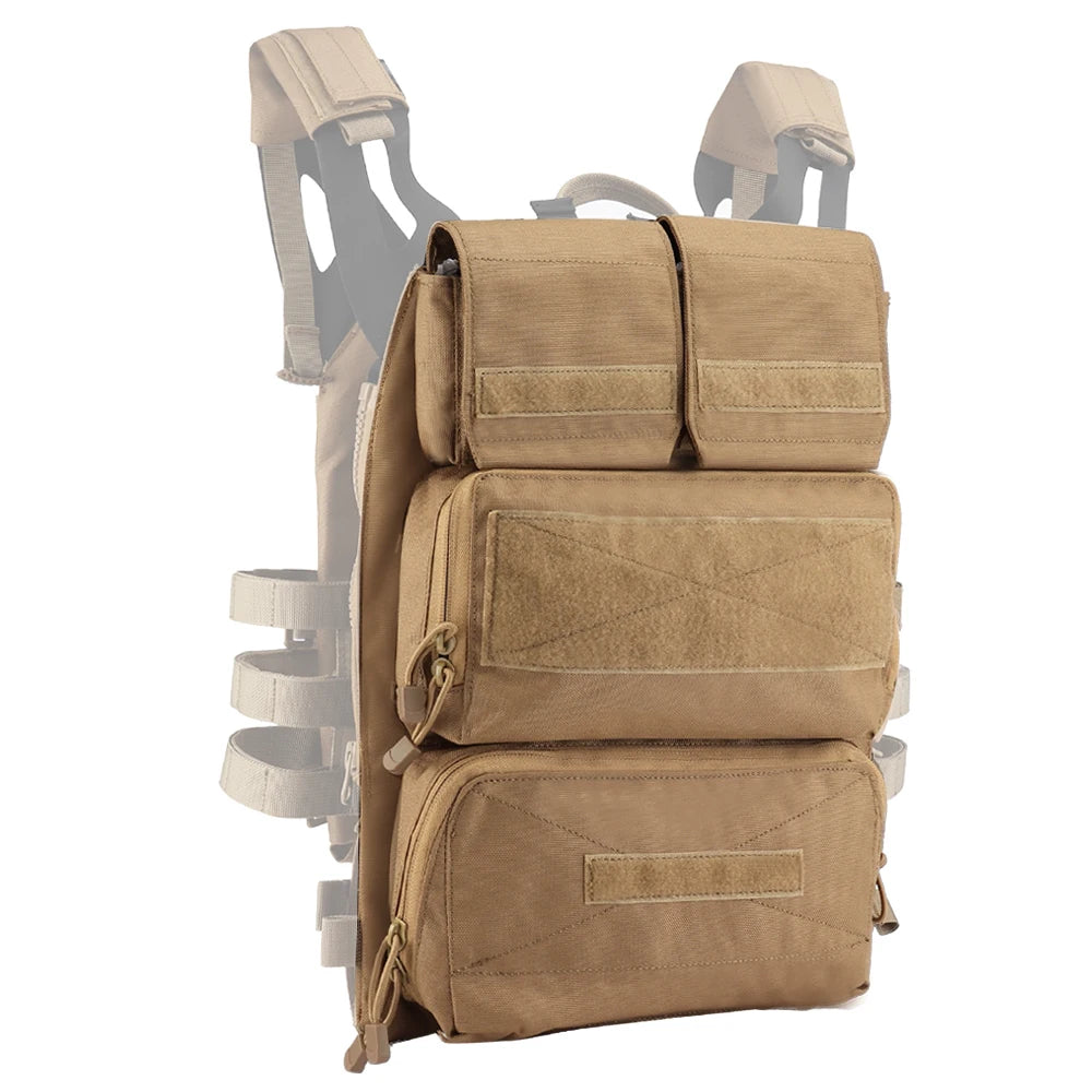 JPC 2.0 Adventure Vest Utility Pouch | Lightweight Organizer MOLLE Compatible Accessory | For Outdoor Gear Equipment Accessories