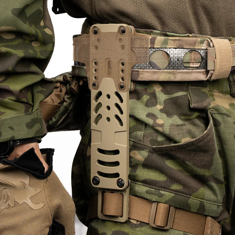 Modular Holster Mount Adapter Bridge Hook Loop Fastener for Tactical Drop Leg Platform QLS Hunting