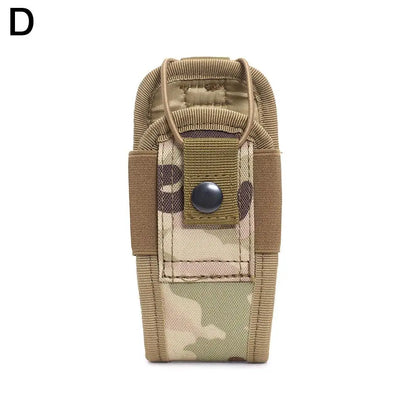 Tactical Radio Holder Molle Radio Pouch Case Heavy Duty Radios Holster Bag for Two Ways Walkie Talkies Baofeng Hunting Equipment