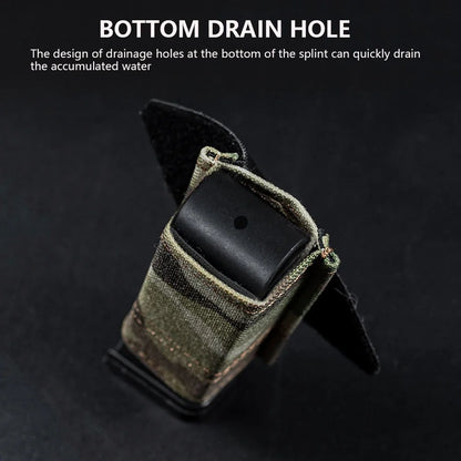 Hunting pistol magazine bag FAST 9mm single Mag bag double Mag hunting air gun holder with nylon support clip