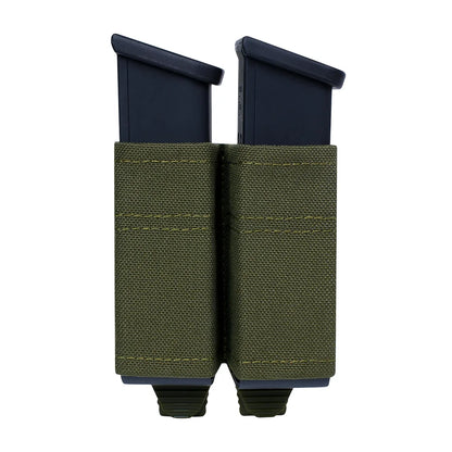 Ophidian MOLLE Mag Pouch FAST 9MM Single/Double Mag Bag Hunting CS Games Air soft Holder With Nylon Support Clip