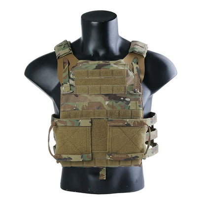 Emersongear Hunting Vest Assault Jum Plate Carrier Dummy Guard Body Armor Combat Hiking Camping Nylon Sports Outdoor