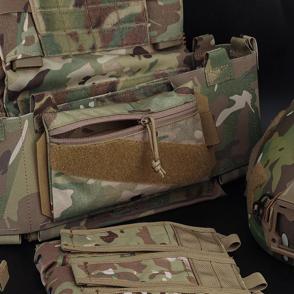 Tactical Vest Storage Pouch Candy Bag EDC Small Organizer Pocket Chest Pouch Snack Bags for Tactical Vest MOLLE Platform
