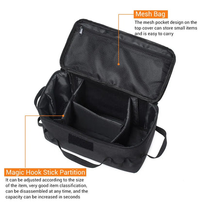 11L Tactical Duffle Bag Molle Utility Tote Bag Hunting Shooting Range Bag Outdoor Soft Storage Case with 3 Adjustable Dividers
