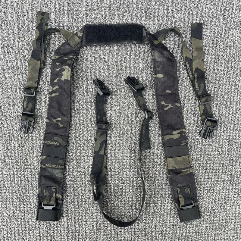 Tactical D3CRM Chest Rig H-Harness Kit MK3 MK4 Chest Rig Shoulder Strap Multicam Airsoft Vest Chest Strap Accessories