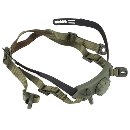 Helmet Inner Suspension System Portable CS Helmets Adjustable Head Lock Strap Accessories for Tactical  Fast SF High Cut Helmet