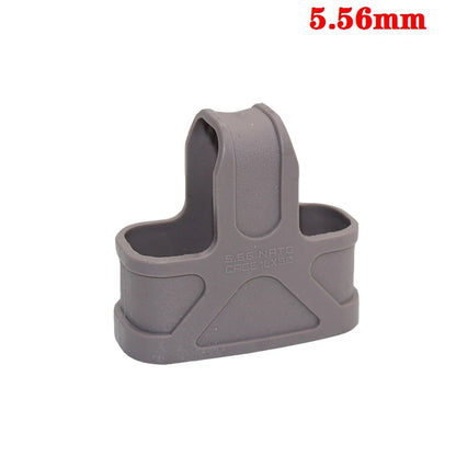 Tactical 9mm 7.62 5.56 Magazine Pouch Rubber Holster Rifle Pistol Mag Glove Sleeve Cover for M4 M16 AR15 AK 47 Mag Holder
