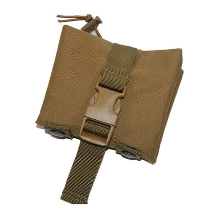 Folding Molle Magazine Dump Drop Pouch Waist Pack Hunting Accessories Ammo EDC Tool Bag Foldable Utility Recovery Mag Holster