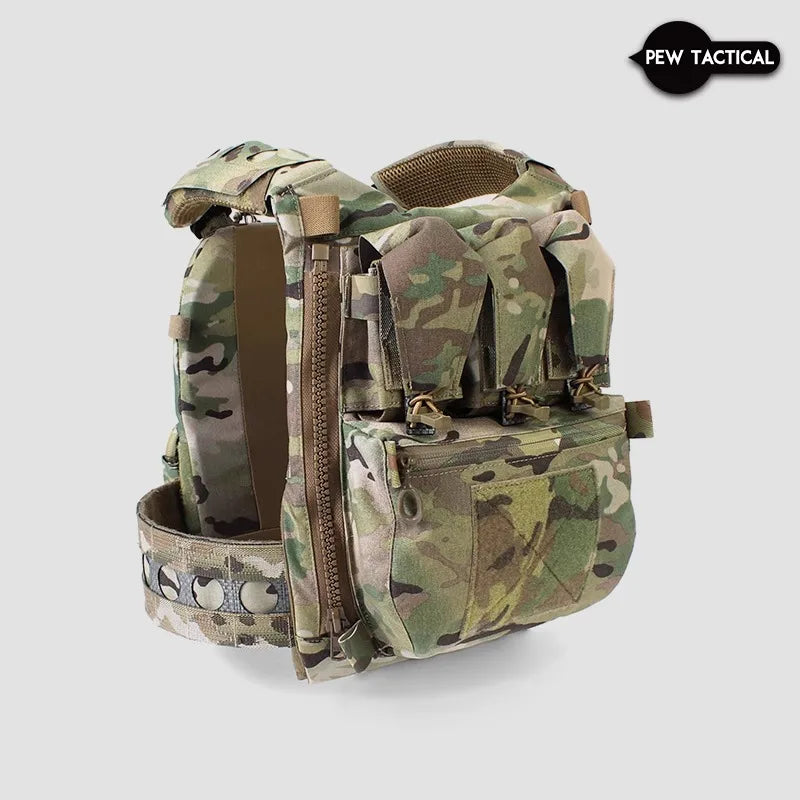 PEW TACTICAL V5 FCPC Vest Backplate Supplement Sub-package Airsoft Triple Magazine Bags Hunting Vest Plate Carrier BP05