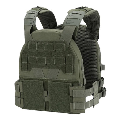 Tactical KZ Plate Carrier Hunting Vest Comfort Lightweight Utility MOLLE Adjustable Quick Release K-Z Body Armor Airsoft Gear