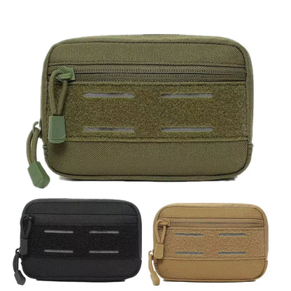 Tactical Molle Admin Pouch Outdoor EDC Tool Bag Waist Fanny Pack Outdoor Sports Hunting Accessory Bag Medical Pouch for Camping