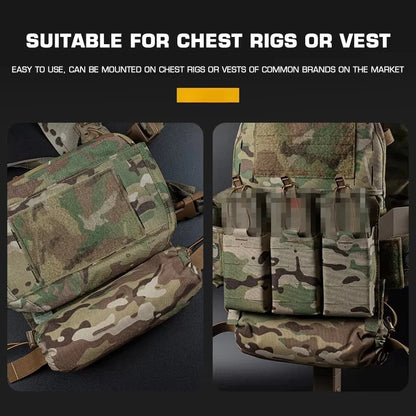Tactical Trauma Pouch Roll 1 Medical Kit Molle EDC Hunting D3CRM MK4 Waist Belt Bag First Aid Airsoft Plate Carrier Gear