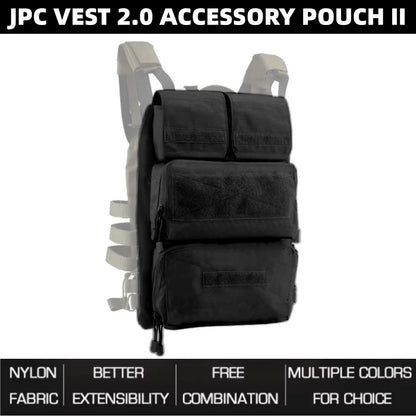 JPC 2.0 Armor System Expansion Pouch | Modular Platform Low-Profile Equipment Organizer | For Hunting Equipment Accessories