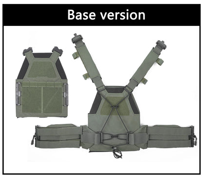 DMGear XP10 Tactical Vest Quick Release Adjustable Airsoft Gear Equipment Accessory Wargame Outdoor Hunting Outdoor