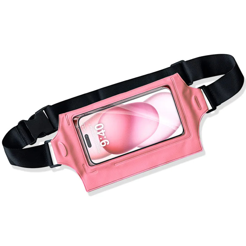 Outdoor Waterproof WaistBag PVC Dry Pouch with Phone Touch Screen Window for Swimming Fishing Hiking Kayaking Beach Water Sports