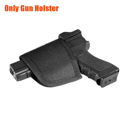 Concealed Carry Gun Bag Pistol Handgun Waist Holder Pouch Tactical EDC Fanny Pack with Gun Holster Universal Shoulder Gun Bag