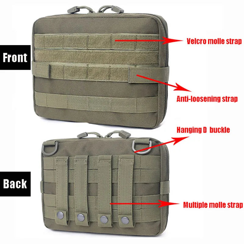 Outdoor Pouch First Aid Kit Medical Emergency Bag for Hunting Accessories EDC Molle Tool Pack Camping Cycling