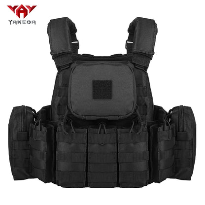 YAKEDA multifunctional lightweight full set with adjustable and freely expandable accessories outdoor hunting vest