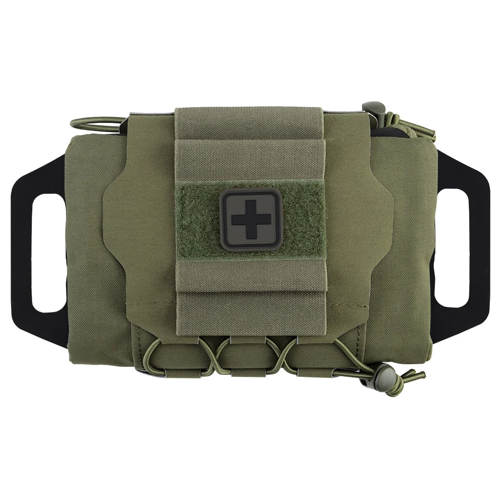 IFAK Tactical First Aid Kit MOLLE Rapid Deployment Outdoor Hunting Camping Survival Emergency Medical Pouch Combat Belts Gear