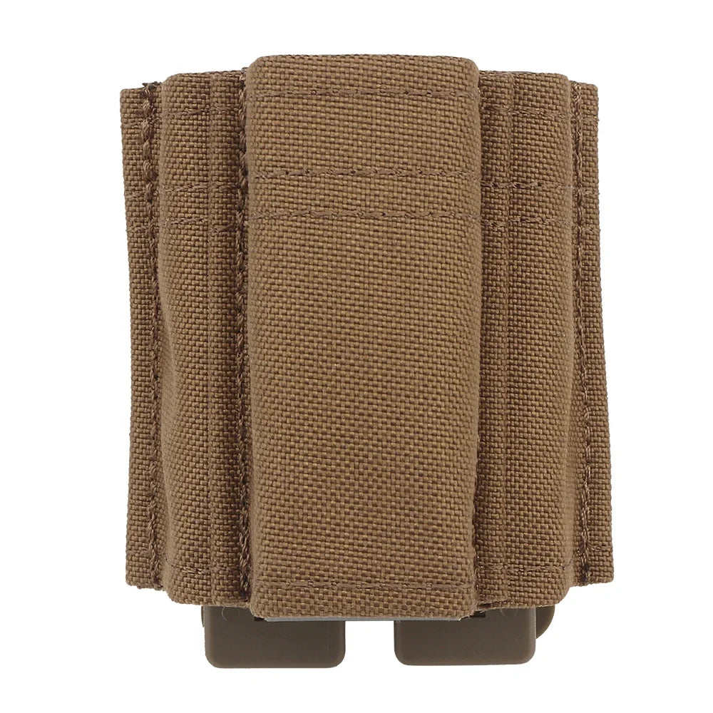 9mm/5.56 Magazine Pouch Tactical Pistol Mag Pouches Militar Double Mag Bag Hunting Airsoft Holder With FAST Nylon Support Clip