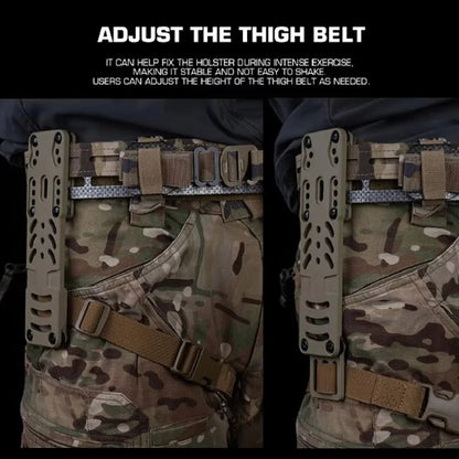 Metal Modular Holster Adapter 2.0 Multi-hole Position Adjustment QLS Platform Hunting Combat Airsoft Holster Adapter Accessories