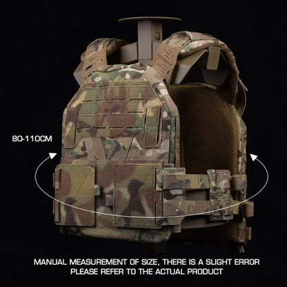 KZ Tactical Vest Quick Release Military Hunting Vest Comfort Lightweight Utility MOLLE Combat Army Body Armor Airsoft Gear