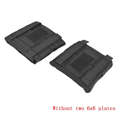 Tactical Ultralight Side Plate Pouch 6x6 Side Armor Carrier Pouch EVA Pad Sundry Bag for TMC AVS LV119 JPC Hunting Vest