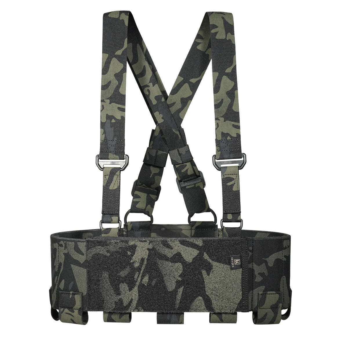 KRYDEX Tactical 556 Ready Chest Rig Low Vis Lightweight Concealed Carry Chest Rig Vest With Elastic Magazine Radio Tool Pouch