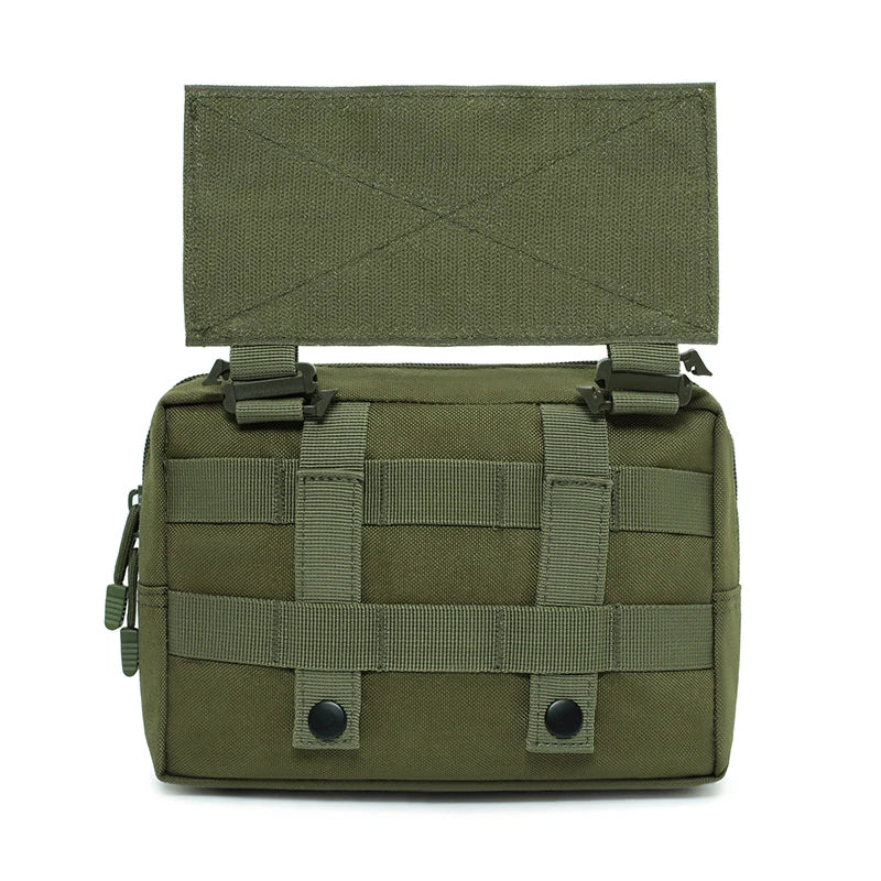 Utility Tactical Vest Dangler Drop Pouch Abdominal Dump Drop Pouch Fanny Pack for JPC/CPC/LBT/D3CR/MK3&4 Plate Carrier Storage