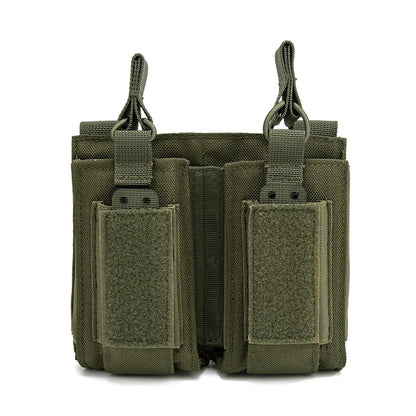 M4 M14 M16 AK AR Magazine Pouch Tactical Molle Triple Magazine Pouch Double-Layer Mag Pouches Universal Cartridge Holder