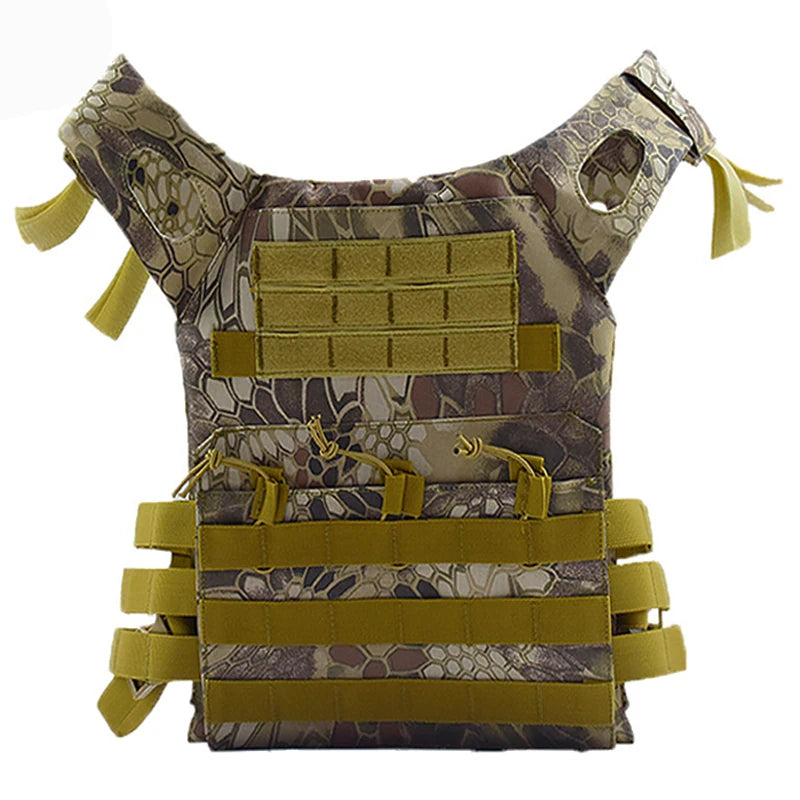 kaevixdiodjusta le Molle Vest Body Armor Vests Security Hunting Outdoor CS Game Training Jacket
