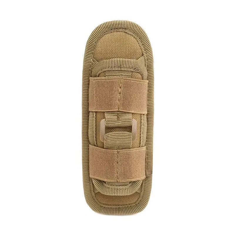 360 Degree Tactical Flashlight Holster Belt Torch Bag Durable Hunting Lighting Accessory Survival Kits Holster Rotary Torch Case