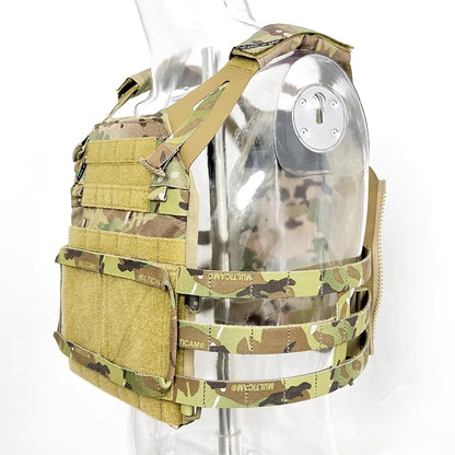 500D Fabric JPC2.0 Outdoor Tactical Vest Lightweight MOLLE Panel Insert Practical Modular Vest