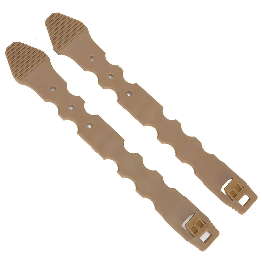 MOLLE system tactical Malice Clips compatible with various waist belts, buckle strips, chest and leg harness fixing buckles.