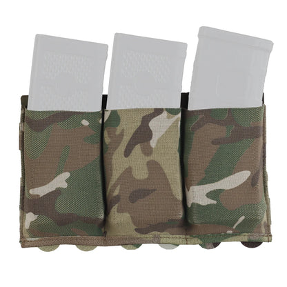 5.56/7.62 Magazine Pouch Tactical Molle Mag Pouch Single Double Triple Magazine Storage Bag Hunting Elastic Box for Airsoft Vest