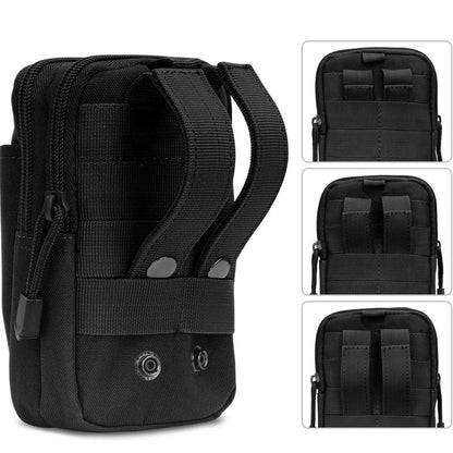 Tactical Molle Bag Fanny Pack Wallet Holster Portable Belt Bag Nylon Multifunctional Fanny Pack Outdoor Sport Hunting