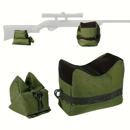 Shooting Rest Bag Durable Oxford Cloth Un-filled Sand Bags Portable Aiming Bench Stand for Rifles/Sniper/Hunting/Target Sports