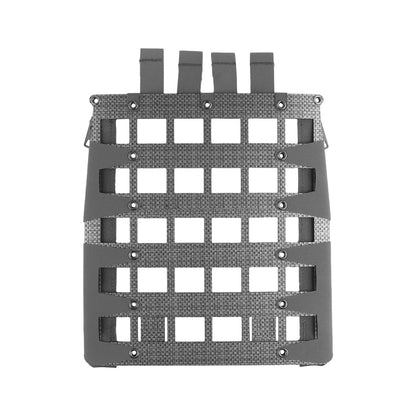 Airsoft Plate Carrier Back Panel MOLLE Zipper Kit FERRO Style FCPC V5 Hunting Vest Lightweight Stand Extension Gear