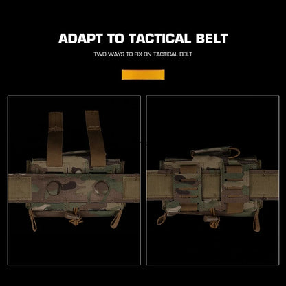 Tactical Airsoft Compact Trauma Pouch V3 Molle Medical Bag MD2 IFAK Pouch For Hunting Plate Carrier Waist Belt Gear