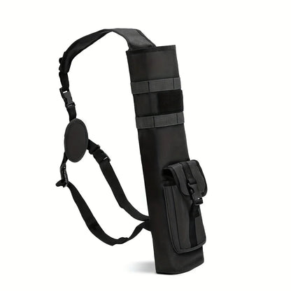 Tactical Arrows Bag Archery Lightweight Back Arrow Quiver Dual Use Fold Compact Hip  with Molle System Pocket Hanged for Hunt