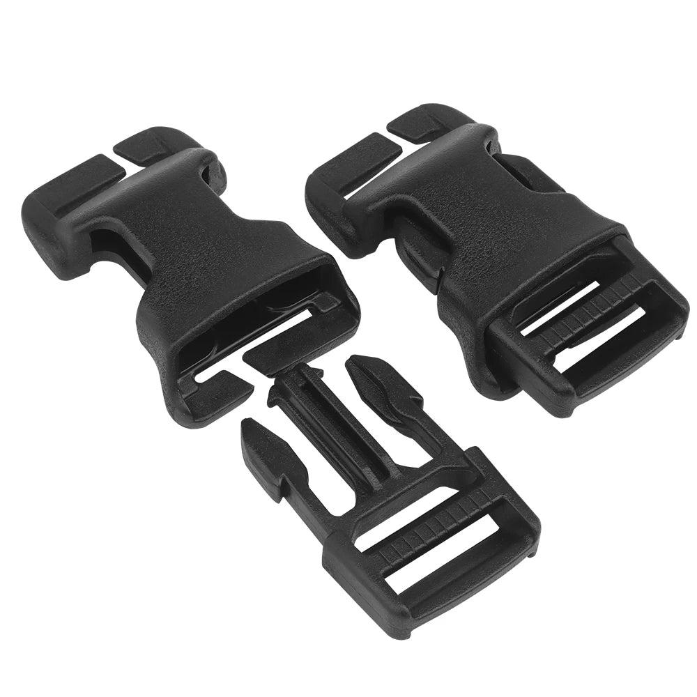 2pcs/set Tactical Vest Belt QASM Quick Attach Buckle/SRB Side Release Buckle/G Hooks Modular Vest Accessories