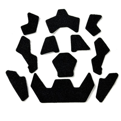 Tactical Helmets Patches 11Pcs Universal Exterior Tape Helmet Hook And Loop Fastener Set for Fast High Cut Helmet Magic Sticker