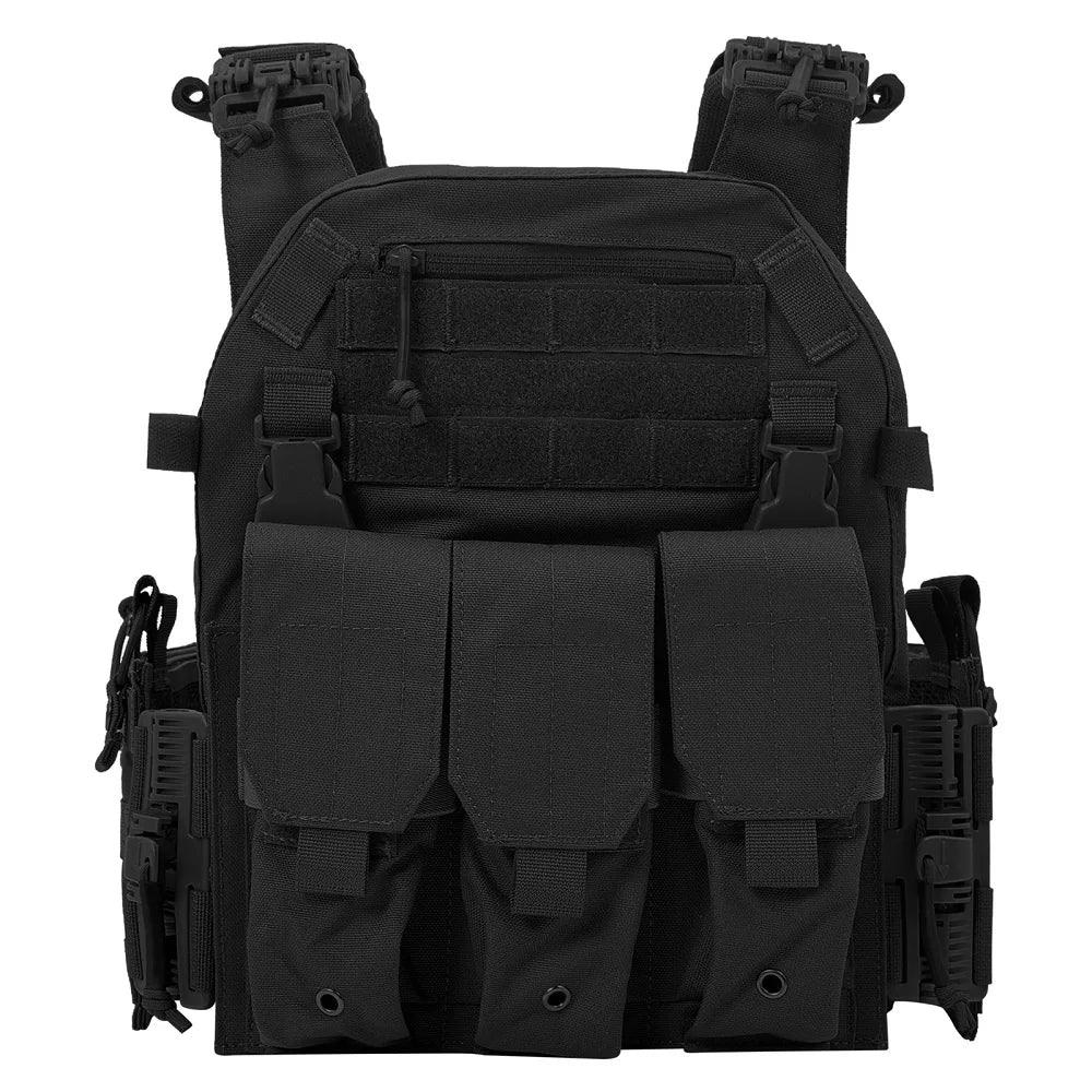 EMERSONGEARS 1000D Nylon Fabric Quick Releaseable  6094 tactical vest with Triple magazine pouch 094K style  Tactical vest