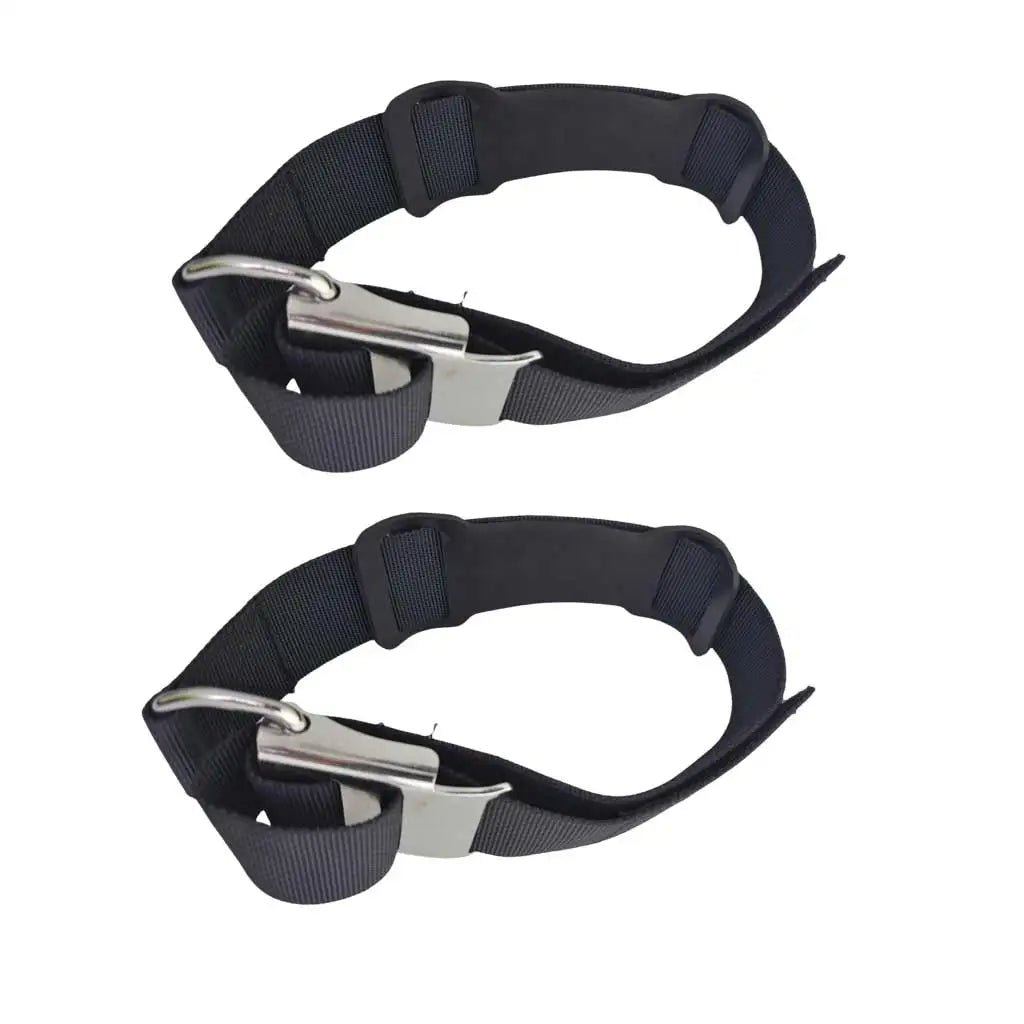 Scuba Diving Tank Band with SS Cam Lock Buckle Tech Cave Diving Cylinder Tank Band Belt Extinguisher Mounting Bracket