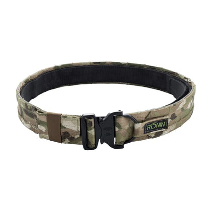 【1.5Inch  2 Inch】Ronin Style Belt Outdoor Hunting Double Layer  Belt Molle System