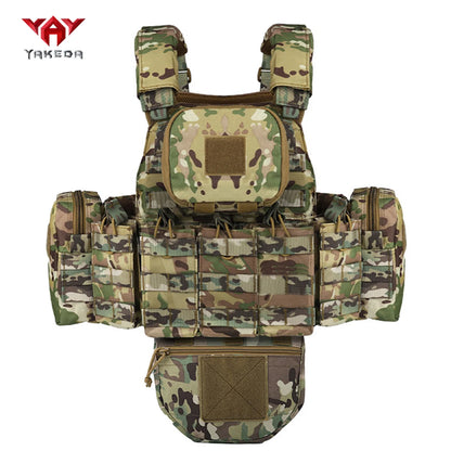 YAKEDA Multi functional Hunting Tank Top MOLLE System Shoulder Straps Adjustable, Detachable, and Removable