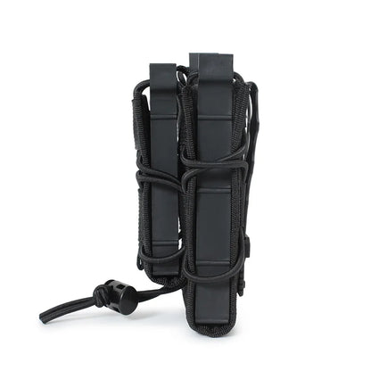 5.56 9mm Magazine Pouch  AK AR M4 AR15 Double Magazine Bag Rifle Pitol Molle Mag Holster Pouch for Hunting CS Paintball