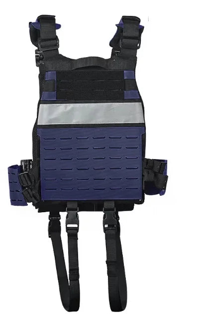 Lightweight Tactical Vest MOLLE Module Quick Disassembly CS Training Equipment Breathable Multifunctional Protection Rescue Vest