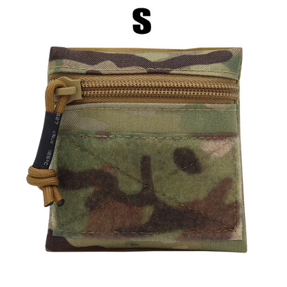 Tactical Micro Candy Pouch Portable Storage Bag Hunting Vest Pouch For MK3 MK4 Chest Rig Vest Airsoft Gear