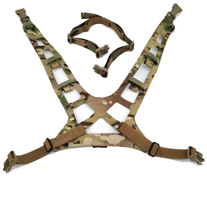 Airsoft MK3 D3CRM Chest Strap Tactical Chest Rig Vest Gear Accessories Unloading Multicam Laser Cutting Carrier Strap